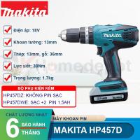 Máy khoan vặn vít pin 18V Makita HP457D